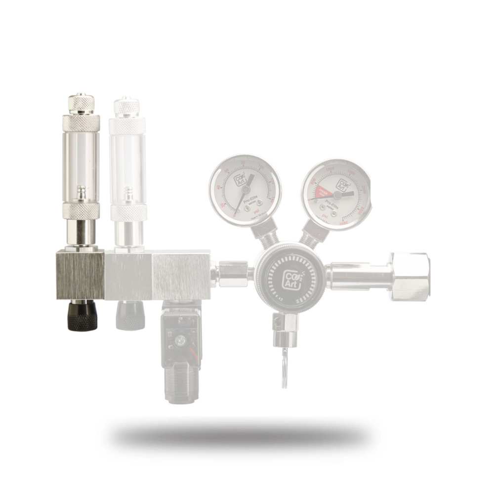 Manifold Block for PRO-Elite Series V2 Regulator