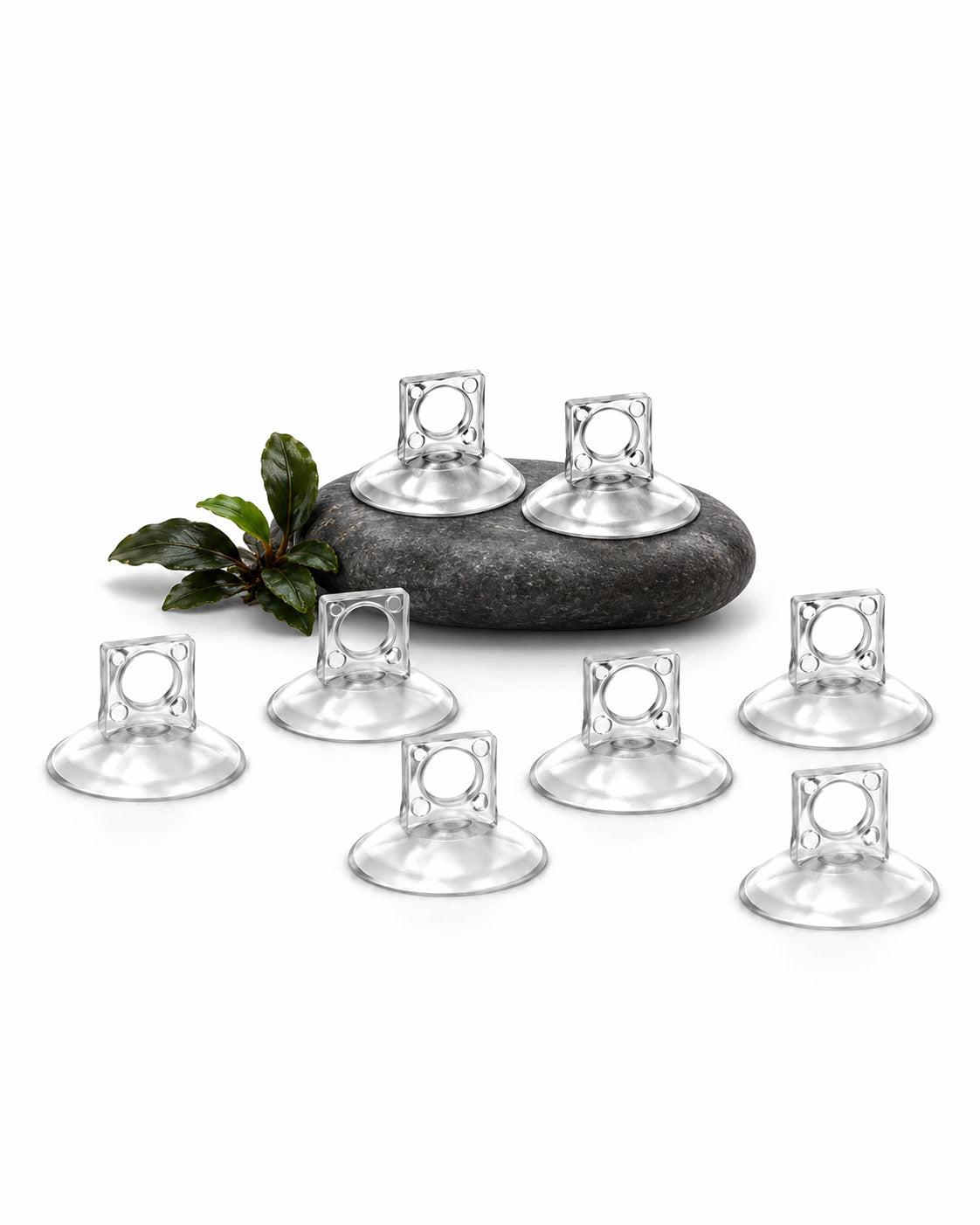 8x High Quality Suction Cup for Tubing 4/6mm and Glass Equipment
