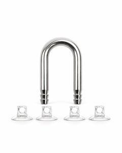 NEW SS-Series U-Bend Stainless Steel Tubing Connector + 4x Suction Cups